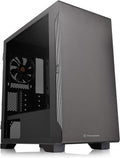 White Tempered Glass Micro-ATX Computer Case with 120mm Rear Fan G383834
