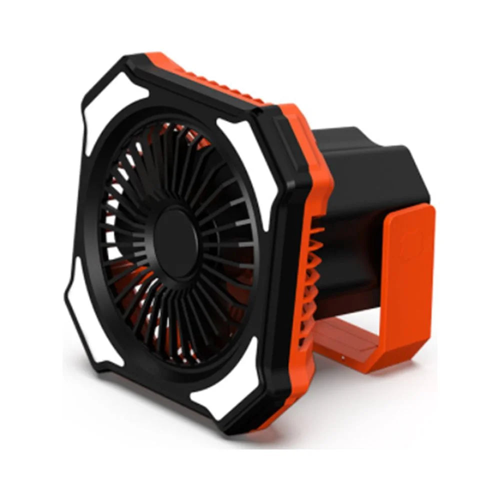 Camping Fan with LED Light USB Battery Operated Portable Power Bank with Remote Controller C80276