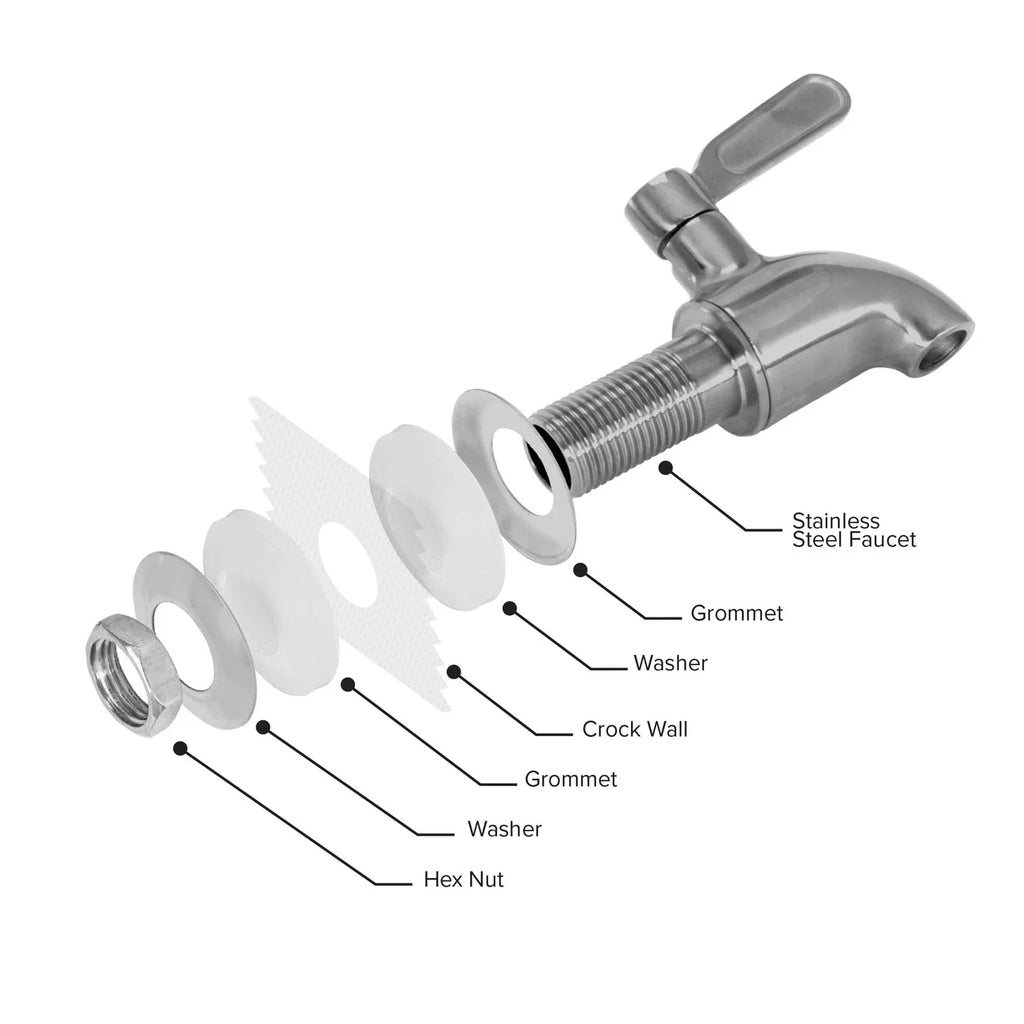 Stainless Steel Crock Water Dispenser W5930