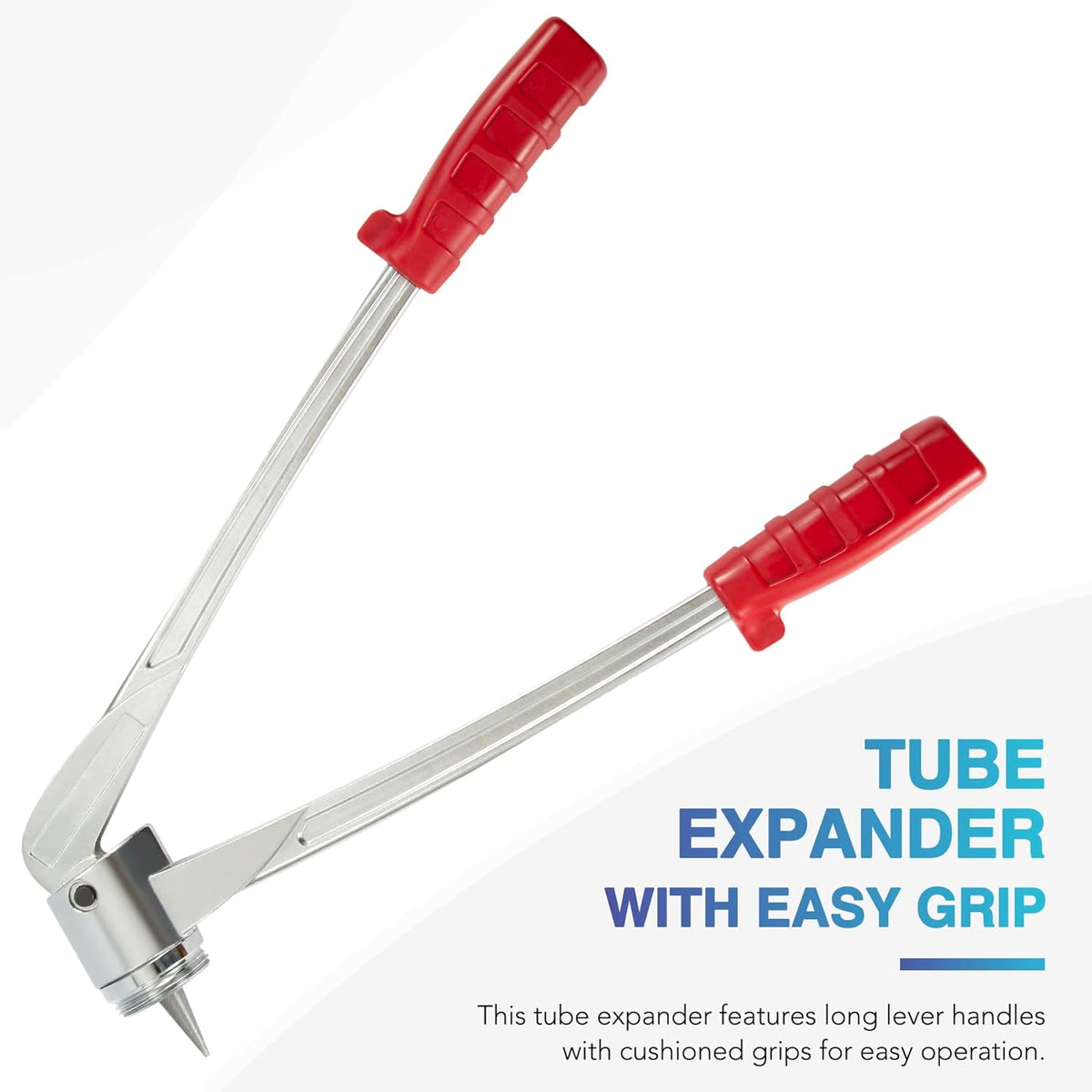 11pc Tube Expander Tool Kit with Pipe Cutter, Deburring Tool, Chamfering Tool, 7 Expander Heads, Storage Case P38771