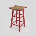 Red Bar Stool W7236