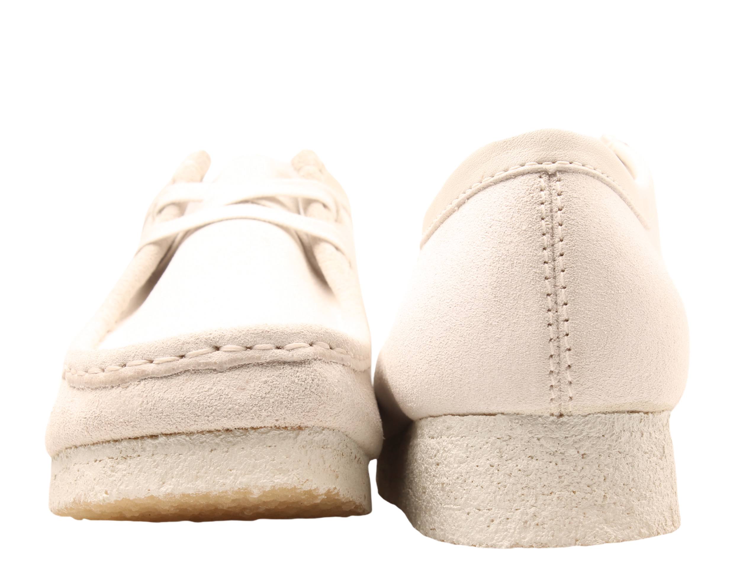 Clarks Men's Wallabee White Chalky Suede - 10.5 P39697