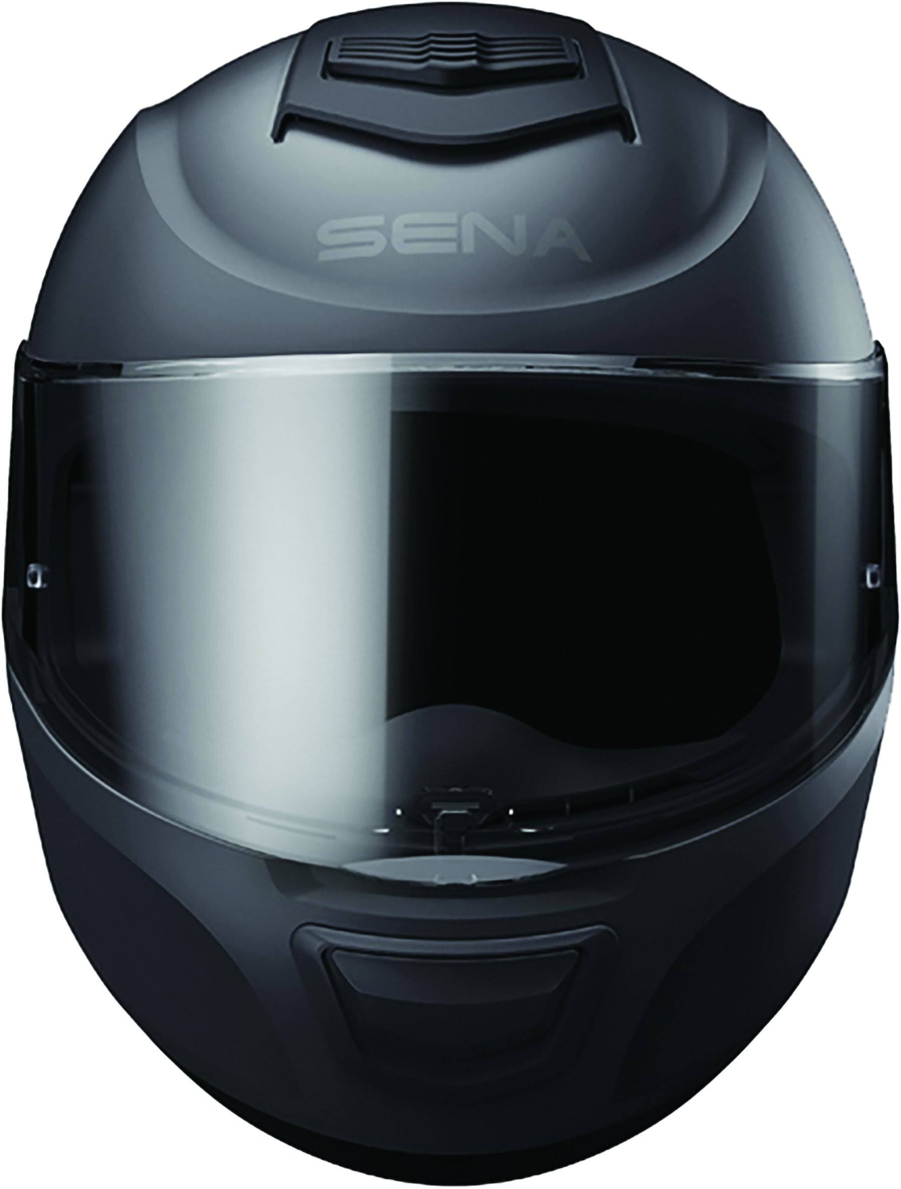 Matte Black Full Face Motorcycle Helmet C735