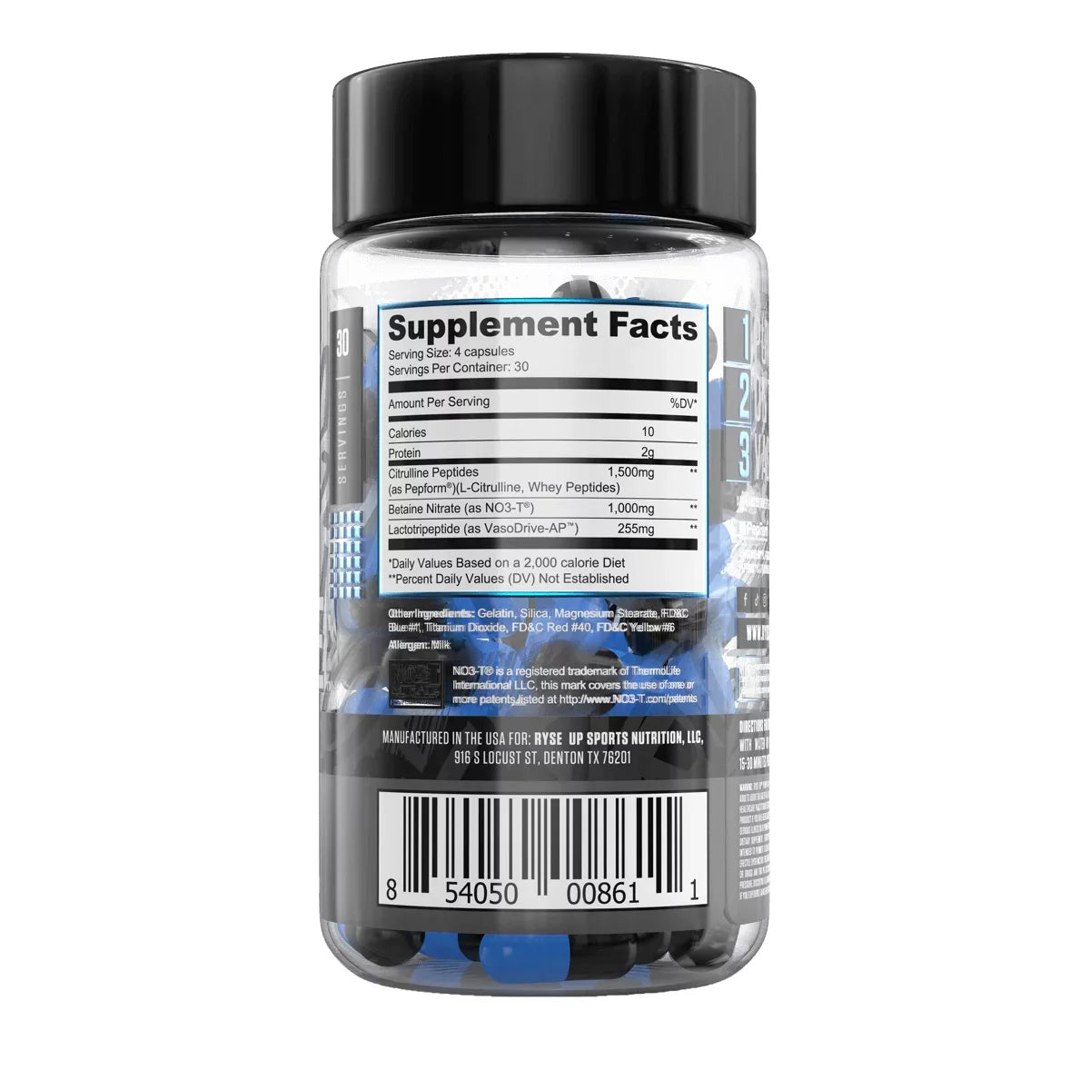 120 Capsules Pre Workout W937