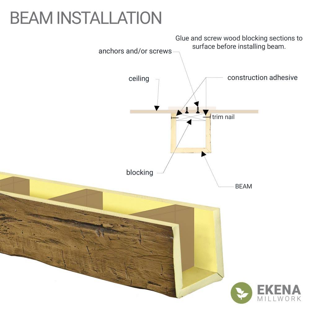 Natura Faux Wood Ceiling Beam K20057