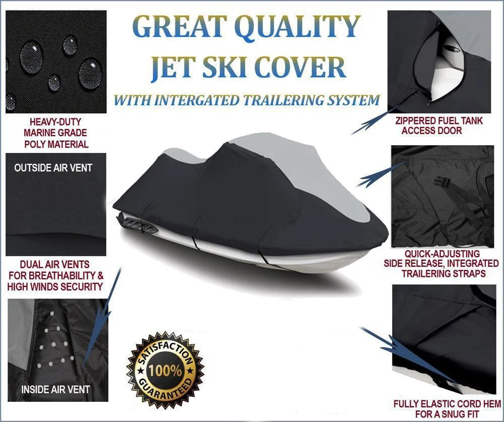JETSKI PWC Watercraft Cover 1-2 Seater G8718