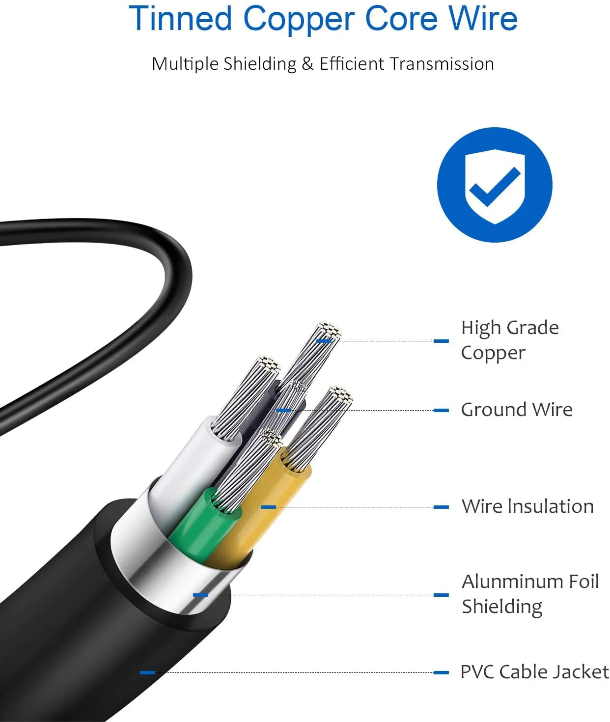 Electric Scooter Battery Charger Adapter 3-Prong Inline Connector X425237