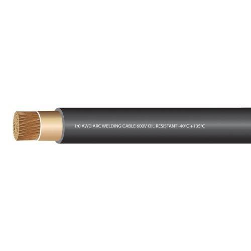 Black 20 Feet Welding Cable L8387