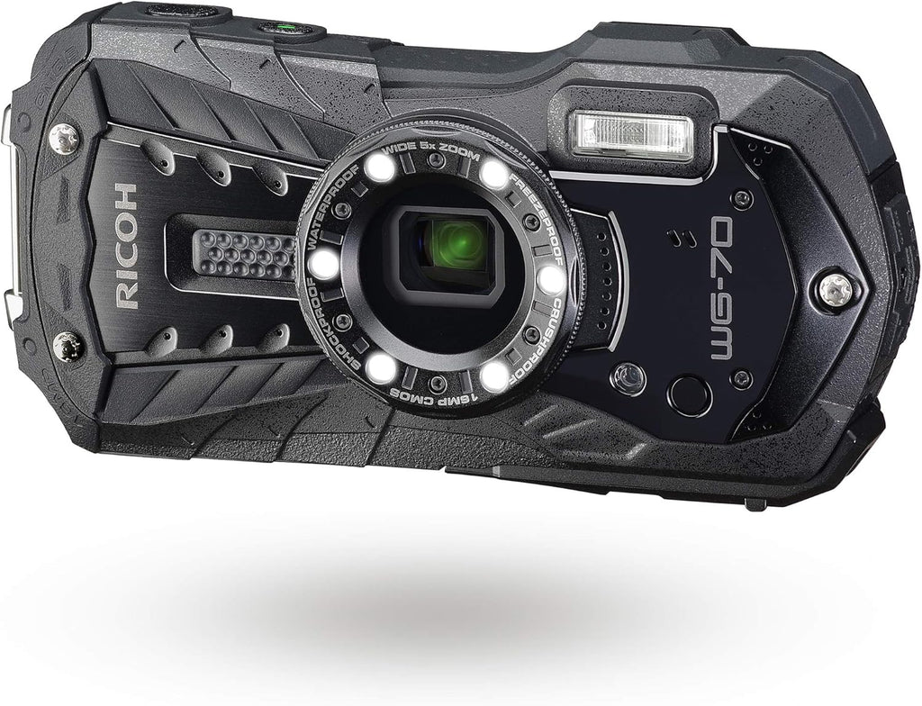 Black Waterproof Digital Camera 16MP T91260
