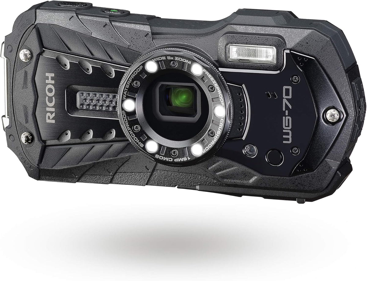 Black Waterproof Digital Camera 16MP T91260
