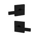 Matte Black Passage and Privacy Lever Lock K697