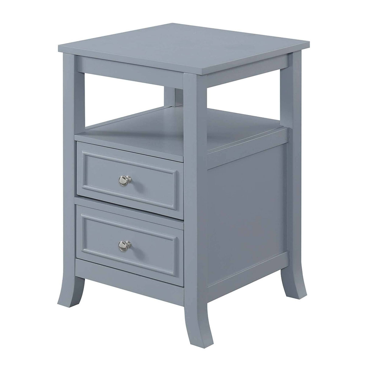 Gray End Table Z990761