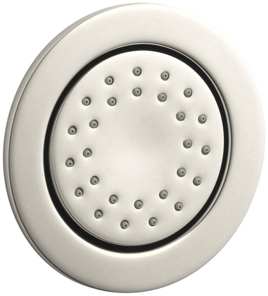Vibrant Polished Nickel Round Body Spray G51993