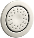 Vibrant Polished Nickel Round Body Spray G51993