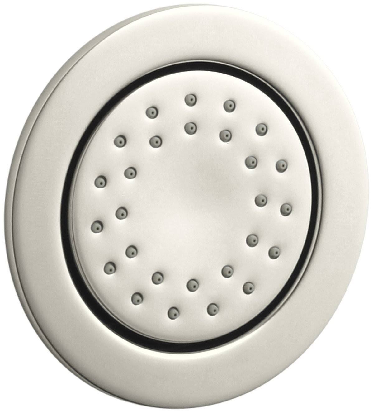 Vibrant Polished Nickel Round Body Spray G51993