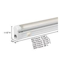 3-Wire Grounded T5 Fluorescent Undercabinet Fixture C8182
