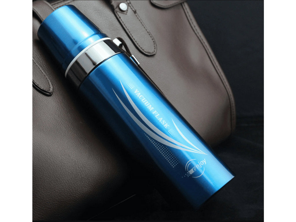750ML Stainless Steel Double Wall Insulated Water Bottle I41415