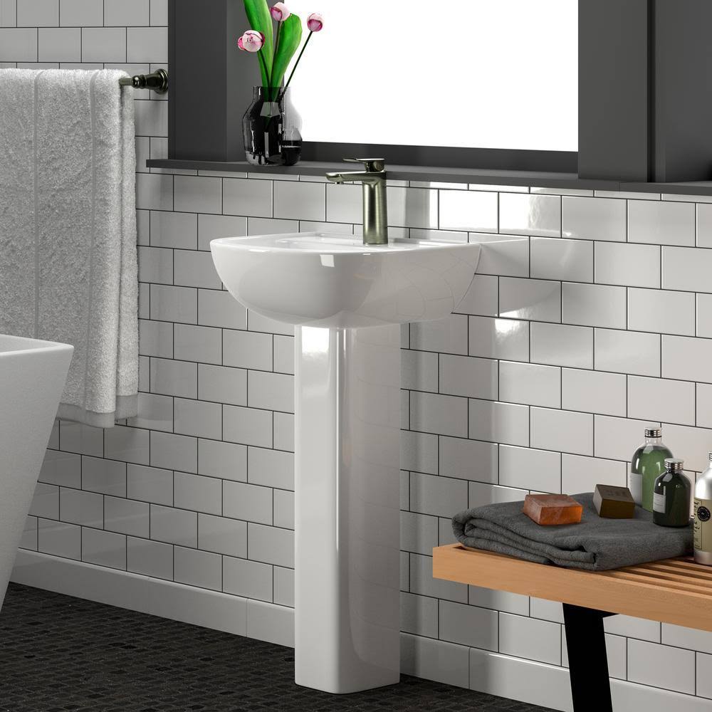 Compact 450 Pedestal Lavatory K42216