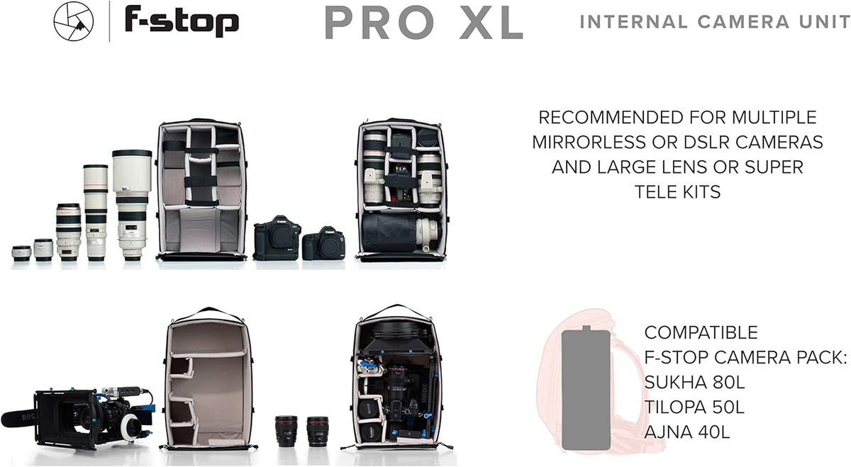 ICU Pack Storage Insert for DSLR and Mirrorless Gear Q116
