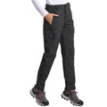 Black Fleece-Lined Soft Shell Ski Pants P198