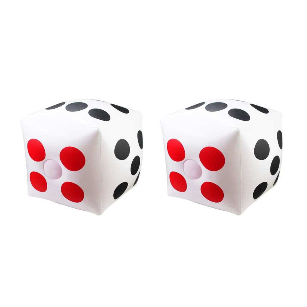 2pc Giant Inflatable Dice Set 13 Inch Y40668