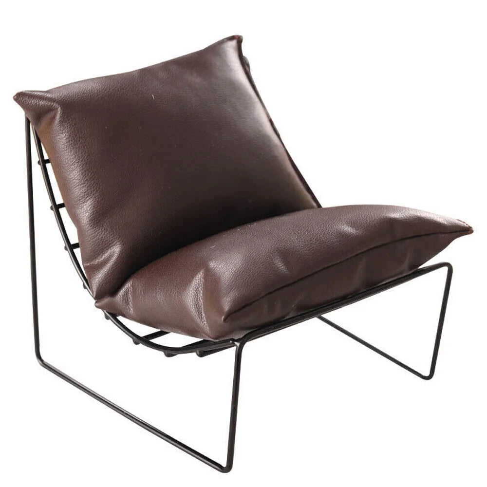 1/6 Scale Dollhouse Miniature Sofa Chairs Armchairs Metal Furniture G344451