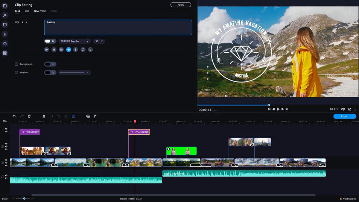 Movavi Video Editor Plus 2021 Personal license Pack of 2 G96005