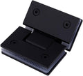Heavy Duty 90 Degree Frameless Pivot Glass Shower Door Hinge Replacement Parts, 304 Stainless Steel Black M636