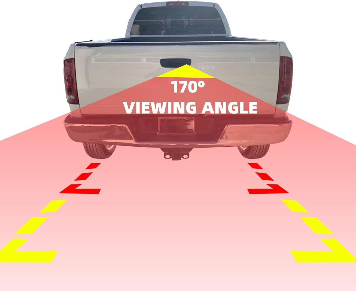 Tailgate Handle with Backup Rear View Camera for Dodge Ram 1500 2500 3500 N452964