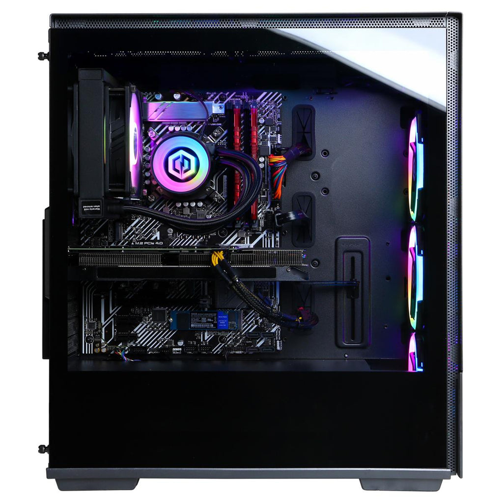 Liquid Cool Gaming Desktop Computer, Intel Core i7-12700KF, 16GB RAM, 1TB SSD, RTX 3070 Ti 8GB, Windows 11 Home L19863