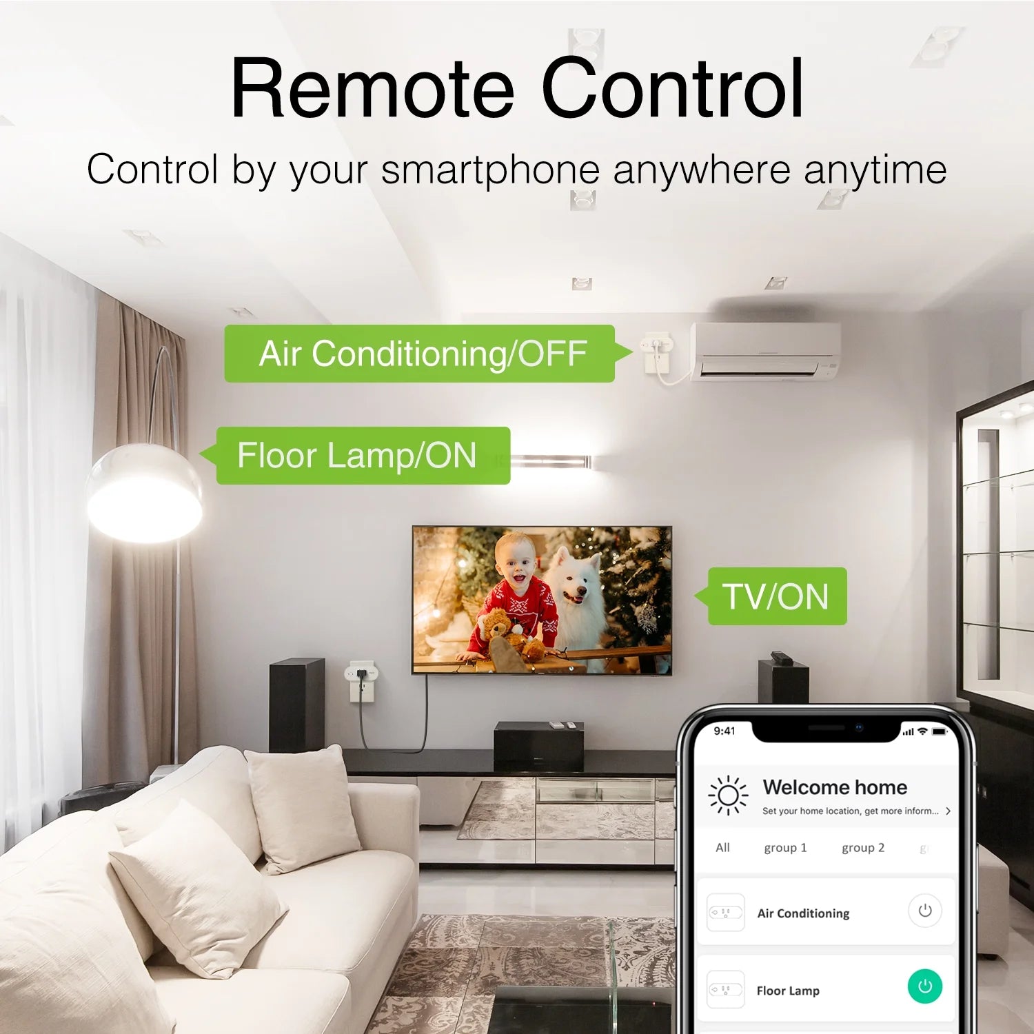 4 Pack Smart Plug with Timer A3135