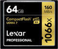 64GB CompactFlash Card, Up to 160MB/s Read D978