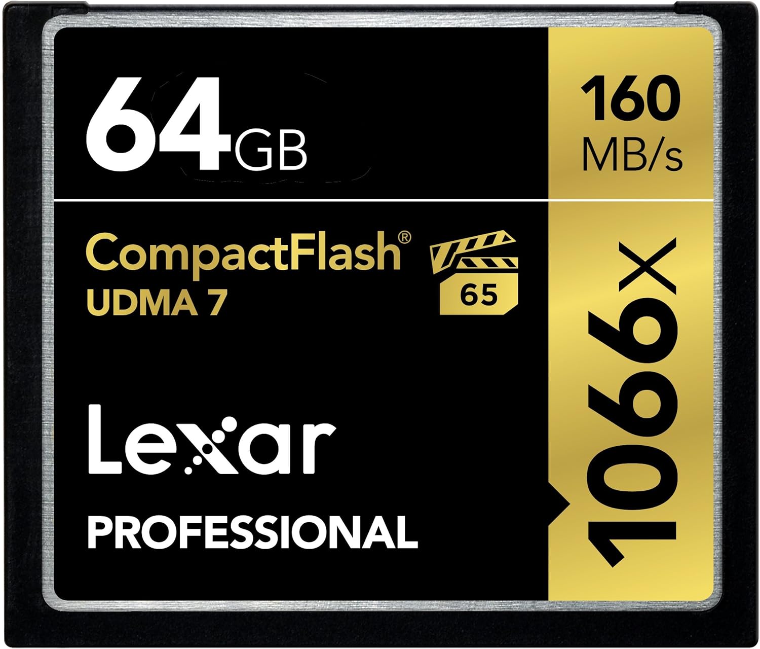 64GB CompactFlash Card, Up to 160MB/s Read D978