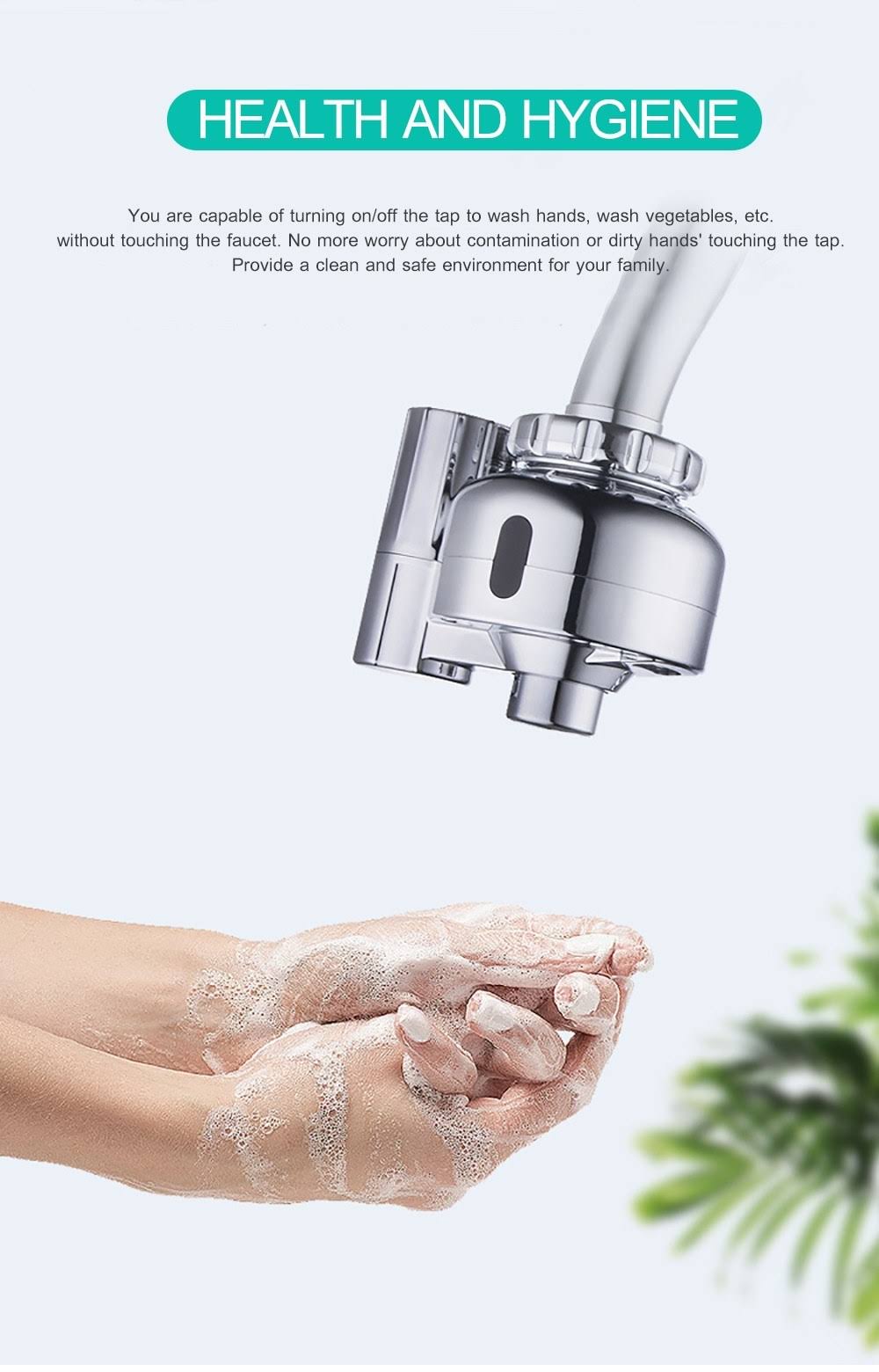 Touchless Sensor Kitchen Faucet W562025