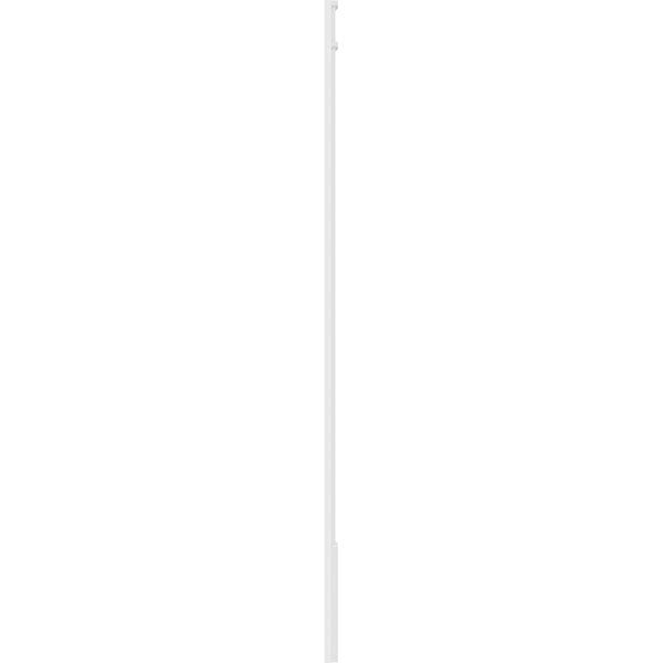 Raised Panel PVC Pilaster with Decorative Capital and Base (Pair) L729