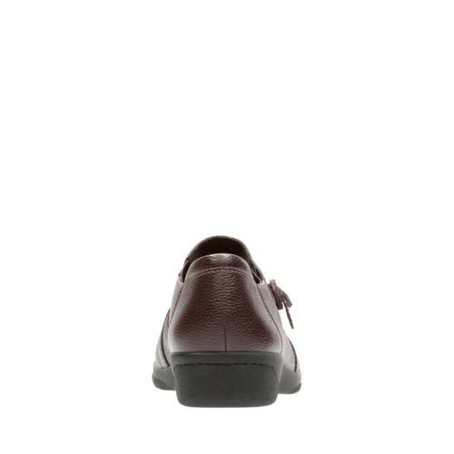 Dark Brown Leather Shoes A9492