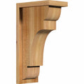 Rough Sawn Corbel with Backplate, Western Red Cedar H36434