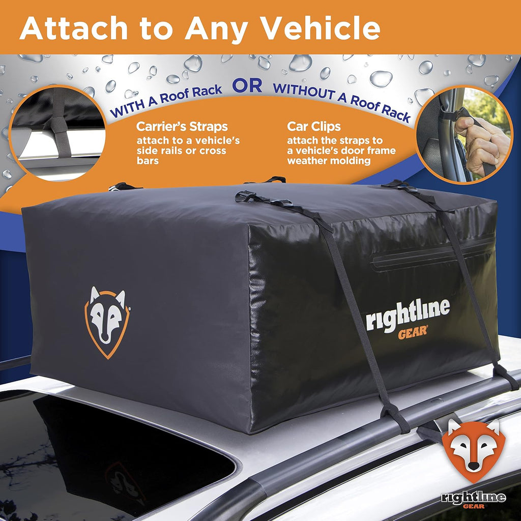 15 cu ft 100% Waterproof Car Top Carrier H97988