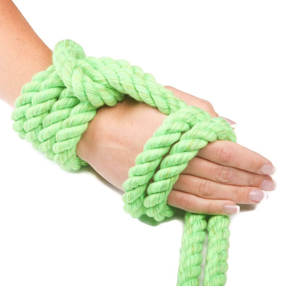 Natural Twisted Cotton Rope, 1/2 inch x 100 Feet K13712