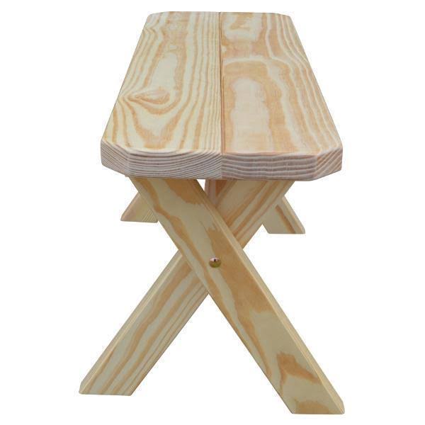 Beige Crossleg Picnic Bench T8526