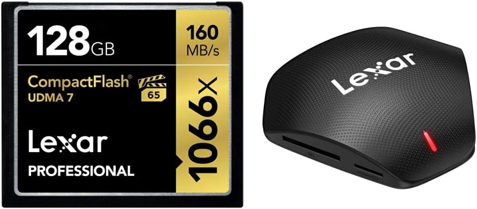 64GB CompactFlash Card, Up to 160MB/s Read D978