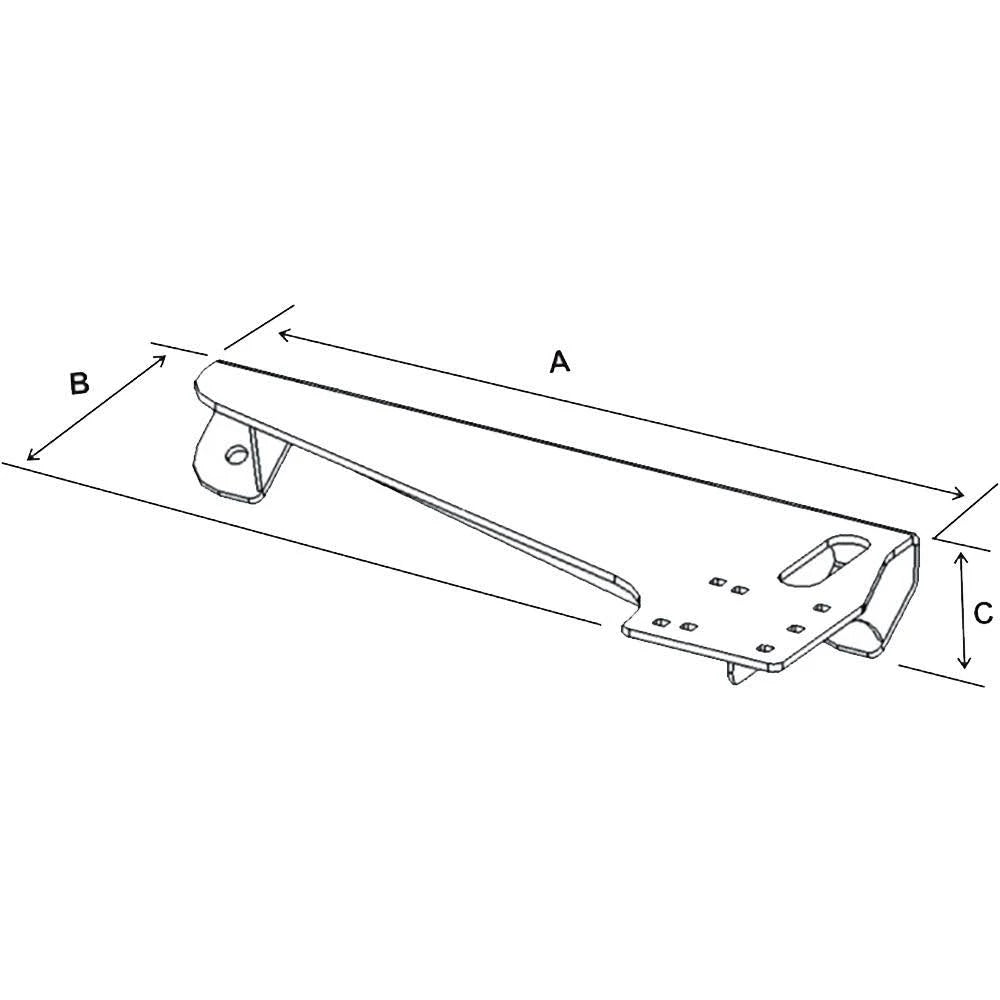 No-Drill Vehicle Base R662