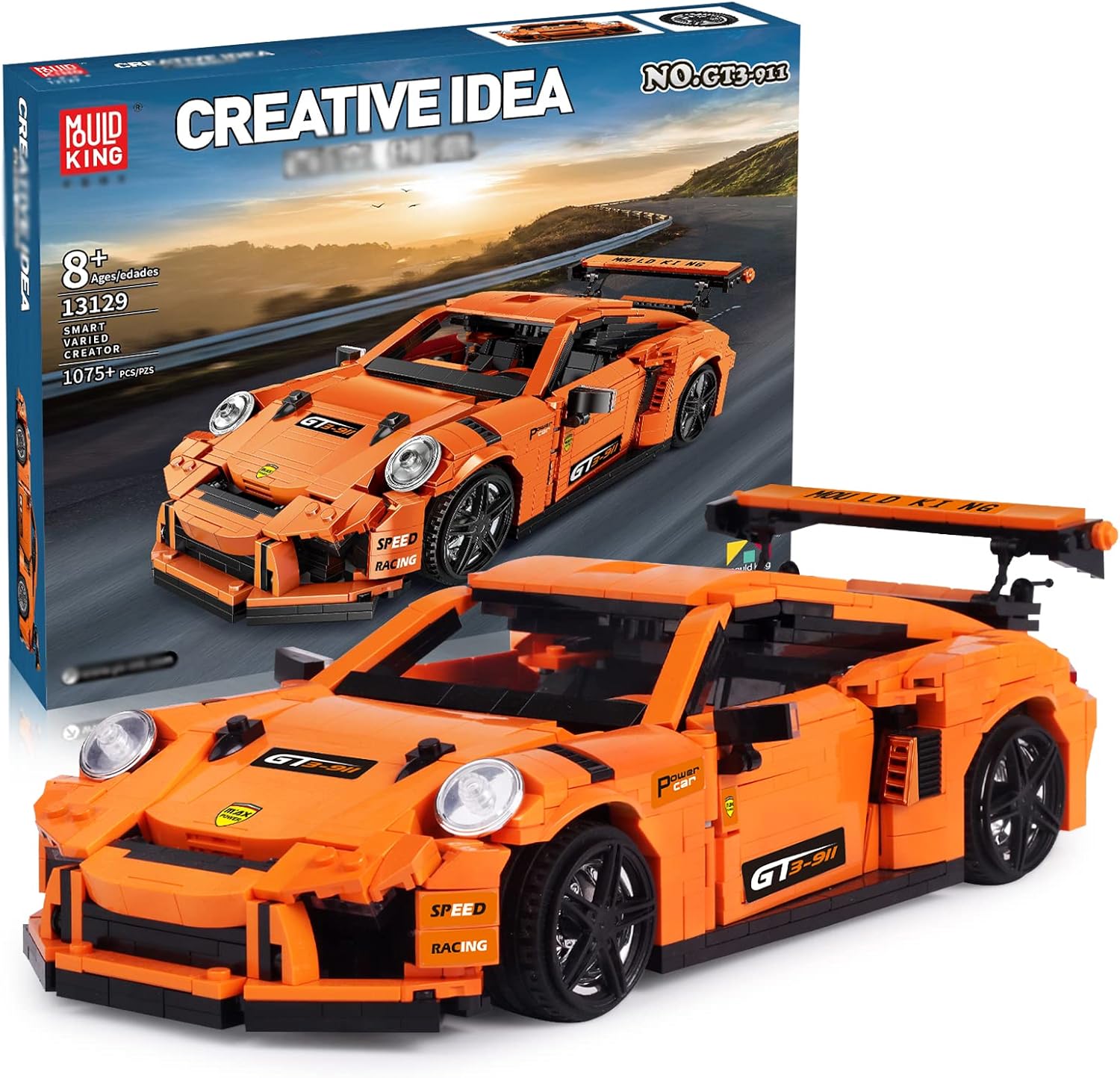1:14 Scale 1075 Pcs Racing Car Building Blocks Set A234