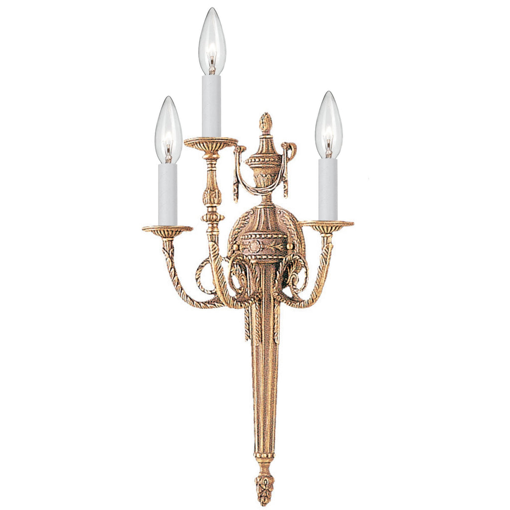 Matte Brass 3 Light Sconce Z631997