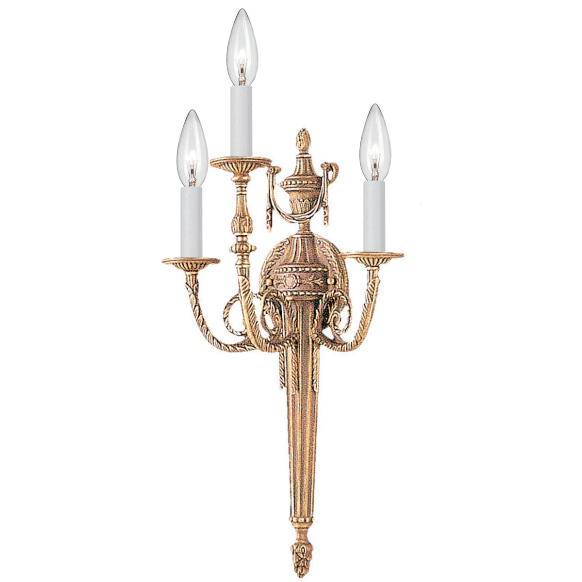 Matte Brass 3 Light Sconce Z631997