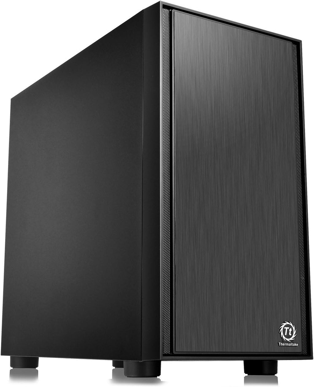 White Tempered Glass Micro-ATX Computer Case with 120mm Rear Fan G383834