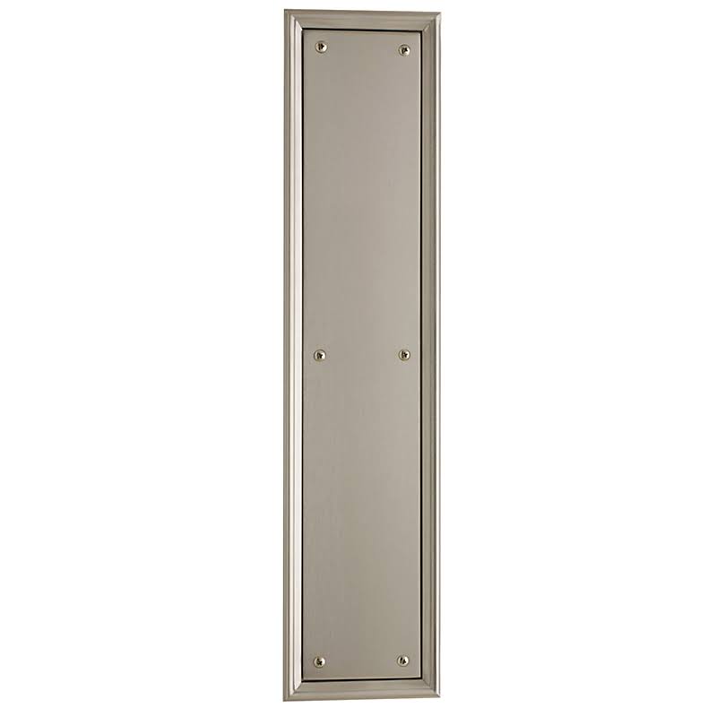 Satin Black Push Plate L531083