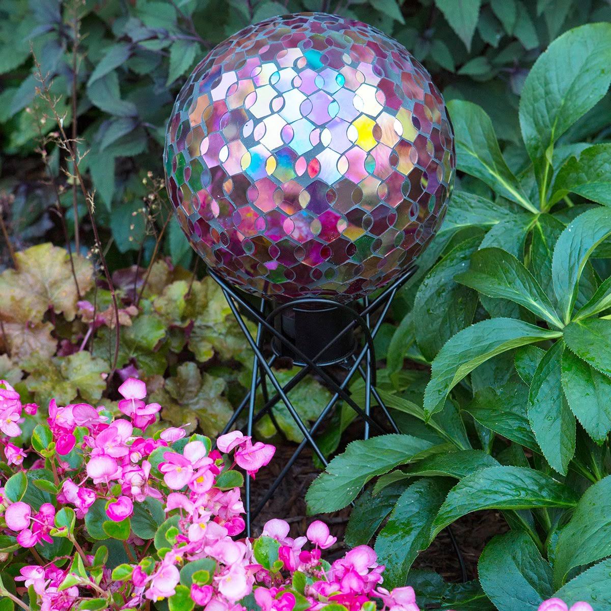 Iridescent Mosaic Gazing Globe R537