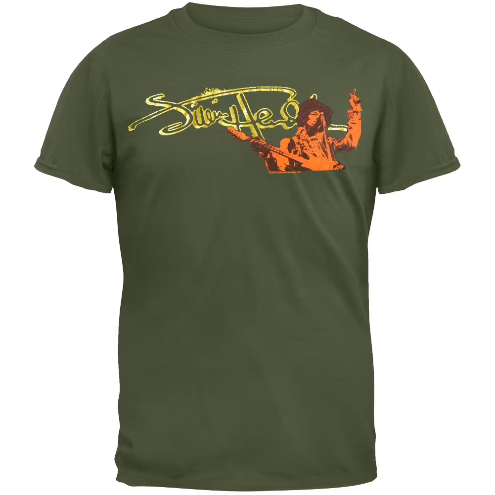 Men's Foil Signature Short Sleeve T Shirt U550431