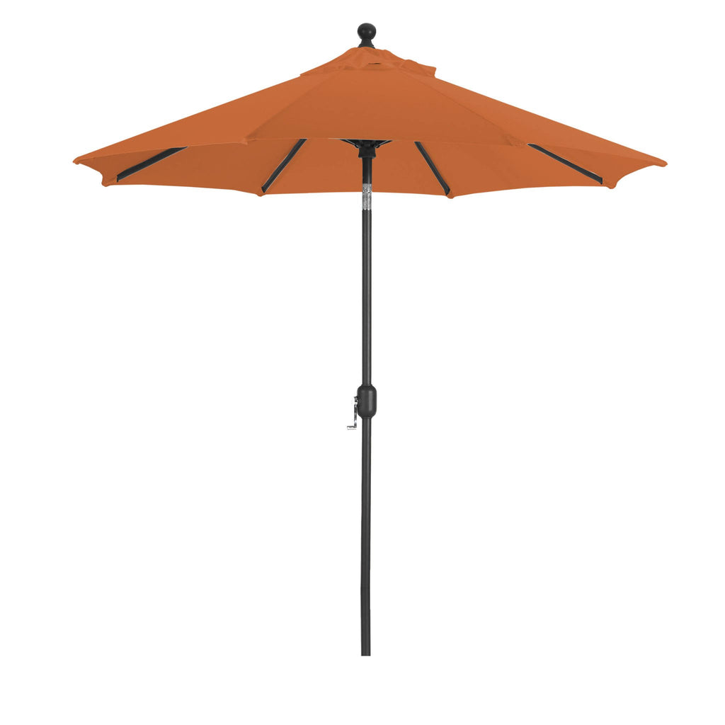 9 ft. Black Deluxe Auto Tilt Umbrella J178100